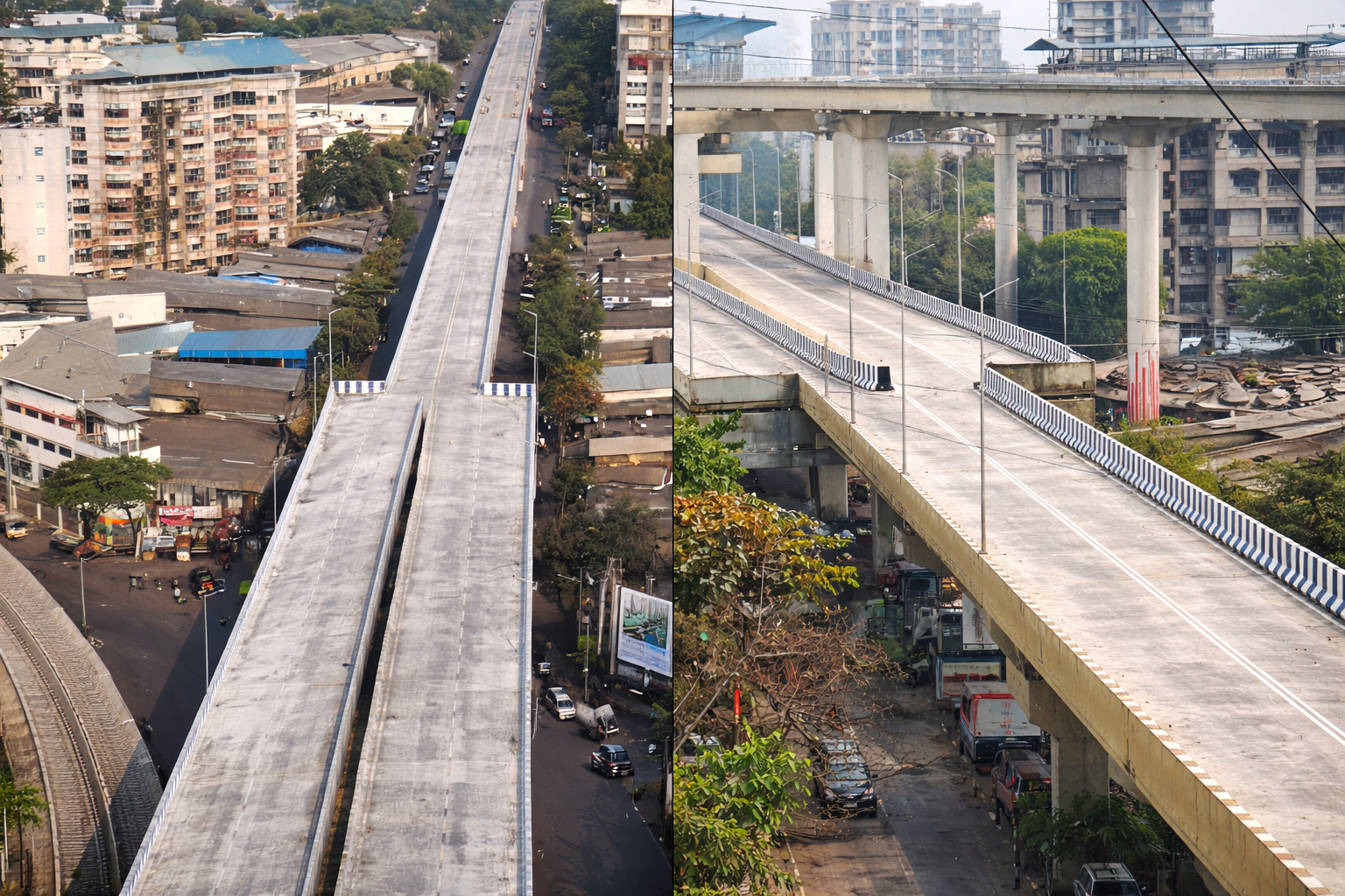 Mumbai Mira Bhayandar Flyover 4 Lane to 2 Lane Controversy
